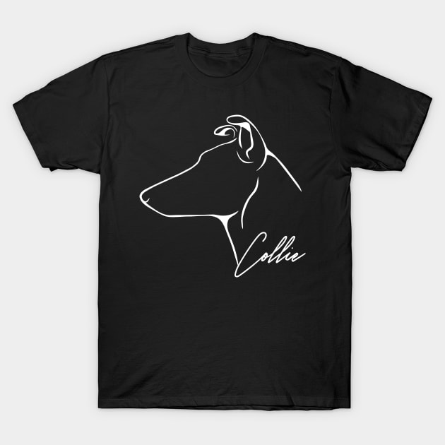 Proud Smooth Collie profile dog lover T-Shirt by wilsigns
